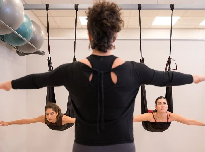 pilates aereo en eurovillas y nuevo baztan